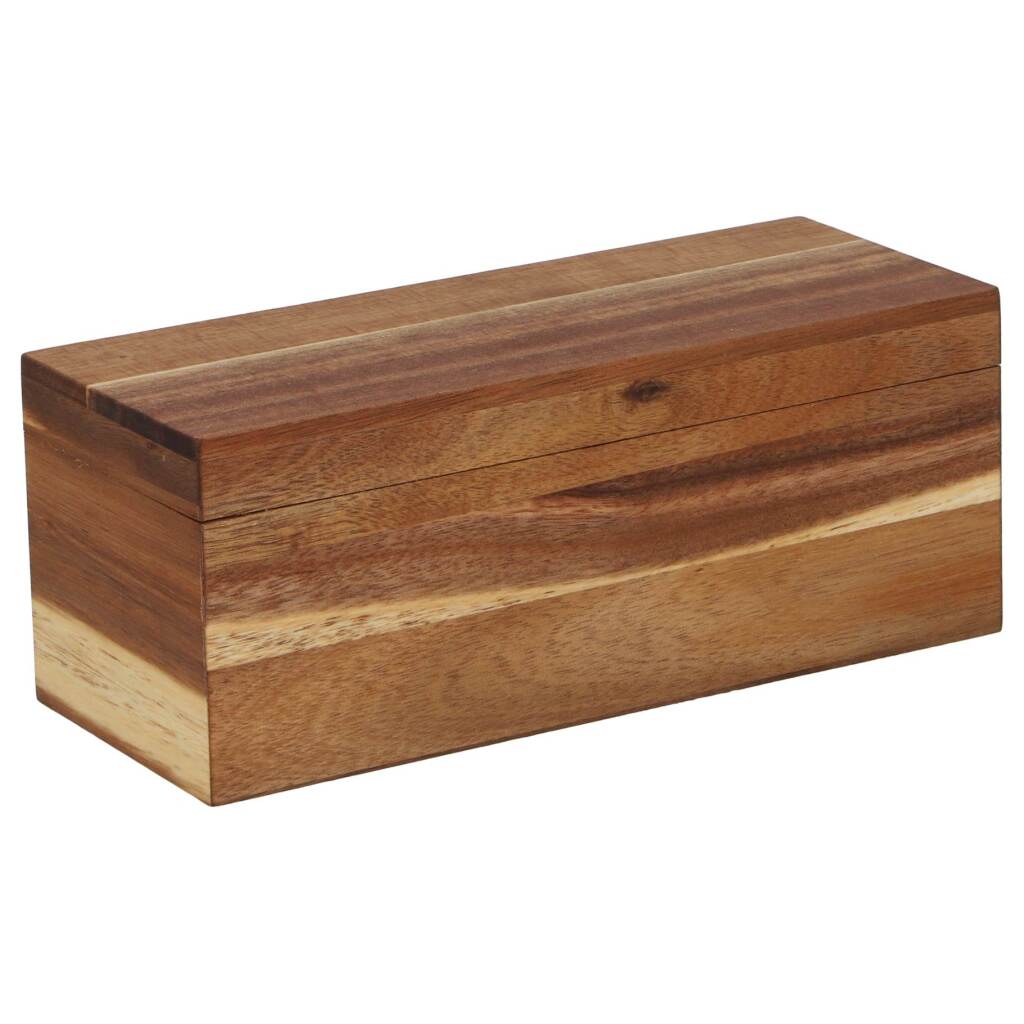 Daily home houten theedoos met 6 vakken