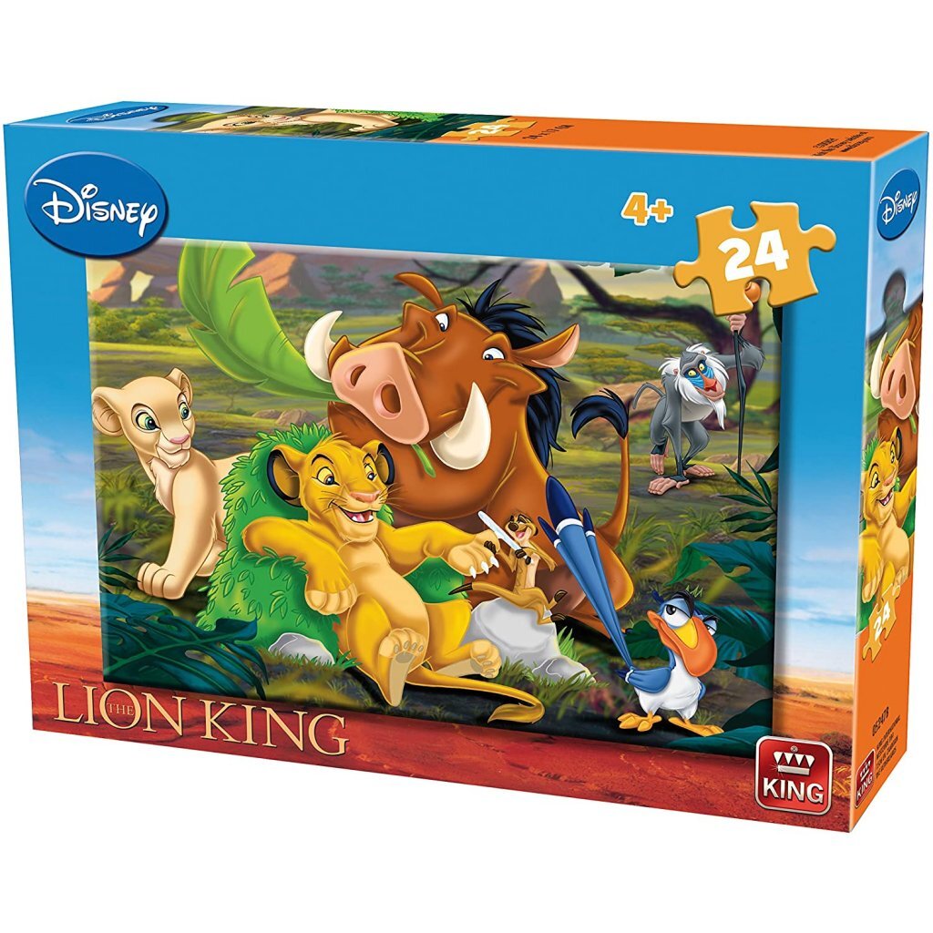 Re puzzle Disney il leone 50 pezzi