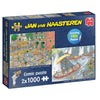 Jan Van Haasteren Jigsaw Puzzle Tradiciones holandesas, 2x1000.