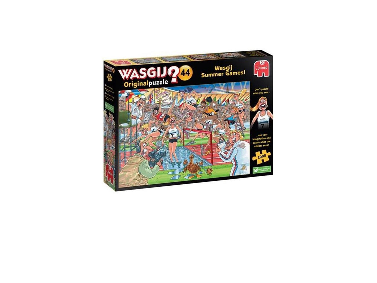 Jumbo Wasgij Original 44 Juegos de verano de rompecabezas de Jigsaw!, 1000.