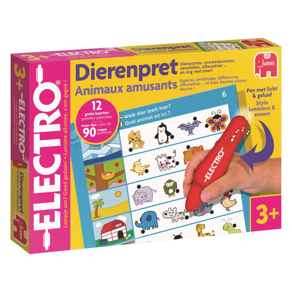 Jumbo Electro Wonderpen Dierpret Educational Game