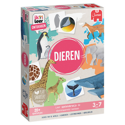 Jumbo Aprendo a descubrir un juego educativo animal