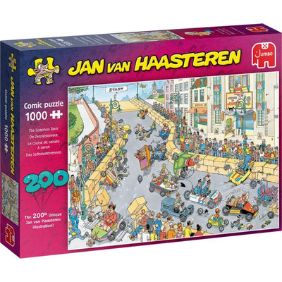 Jan Van Haasteren Pluzzle - The Soap Box Race, 1000st.