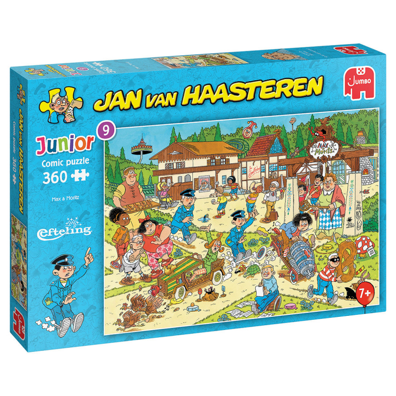 Jumbo jan van haasteren junior 9 puzzel efteling max mortiz 360pcs kinderpuzzel