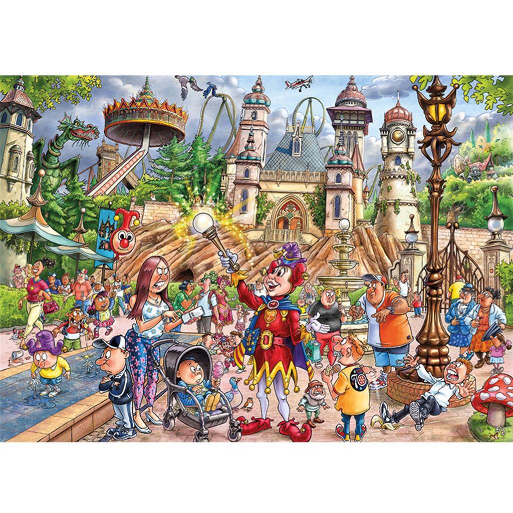 Jumbo fue Mystery Efteling Puzzle 1000st.