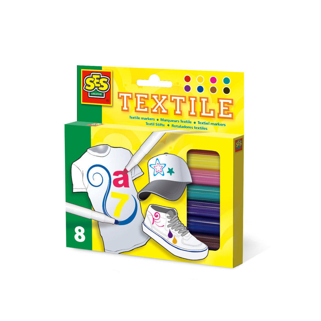 SES Creative Textielstens, 8st.