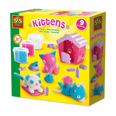 SES clay set kittens