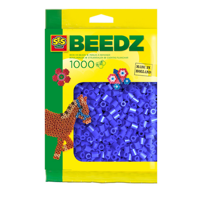 Perle di ferro ses - blu scuro, 1000st.