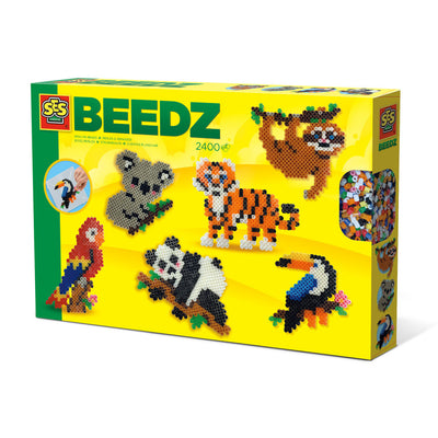 SES Creative Beedz Strijkkralen - Jungle Dieren