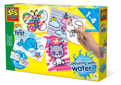 Ses i miei primi colori con acqua - animali fantasy