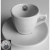 Intermezzo Intermezzo Espresso Cabeza y platillo Alex Meijer Logo 3 piezas