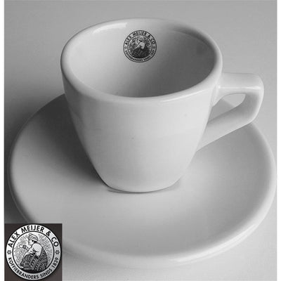 Intermezzo intermezzo espresso testa e piattino alex meijer logo 3 pezzi
