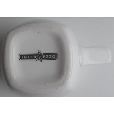 Intermezzo intermezzo espresso testa e piattino alex meijer logo 3 pezzi
