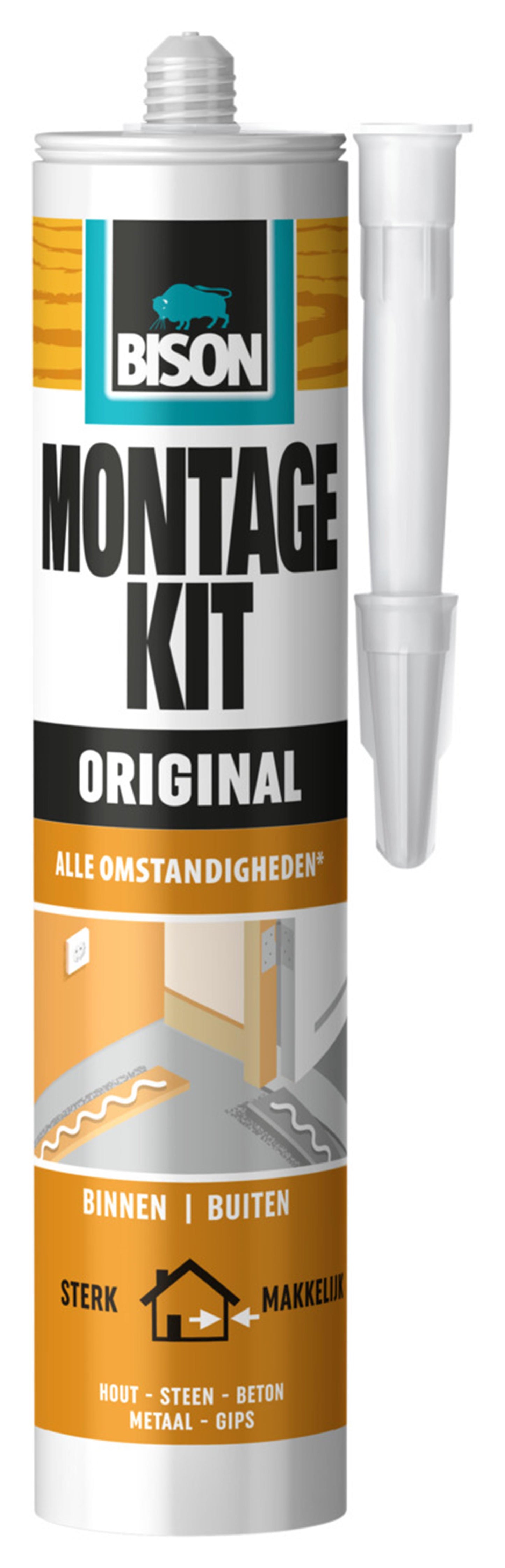 Kit di montaggio Bison 310 ml interno ed esterno