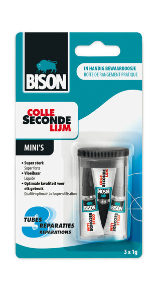 Bison bi-6309066 segundo encantador mini 3x1 gramo