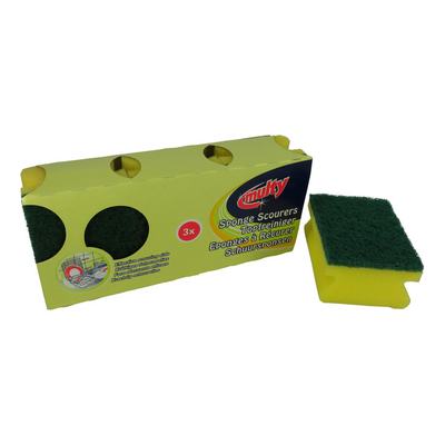 Molcy Scourers Hard Hard 3 pezzi