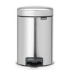 Brabantia Brabantia Newicon Pedal Bin 3L acero mate