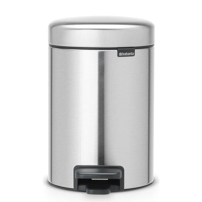 Brabantia Brabantia Newicon Pedal Bin 3L acero mate