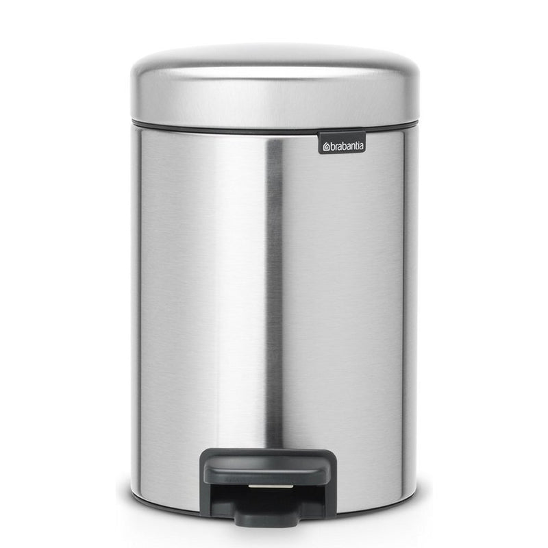 Brabantia Brabantia Newicon Pedal Bin 3L acero mate