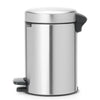 Brabantia Brabantia Newicon Pedal Bin 3L acero mate