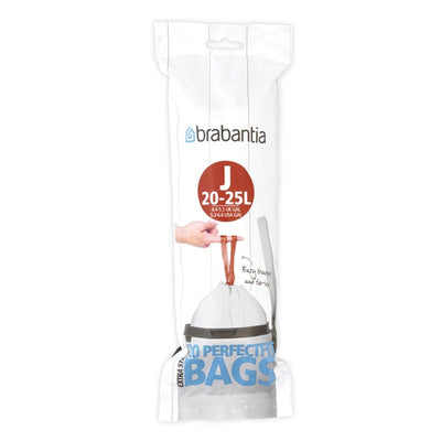Brabantia Brabantia Código de bolsa de residuos PerfectFit J 23L 20 piezas