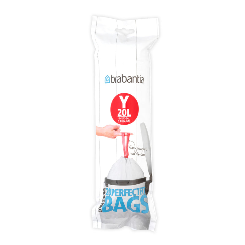 Brabantia Brabantia Perefectfit Bags de residuos Y 20L 20 piezas