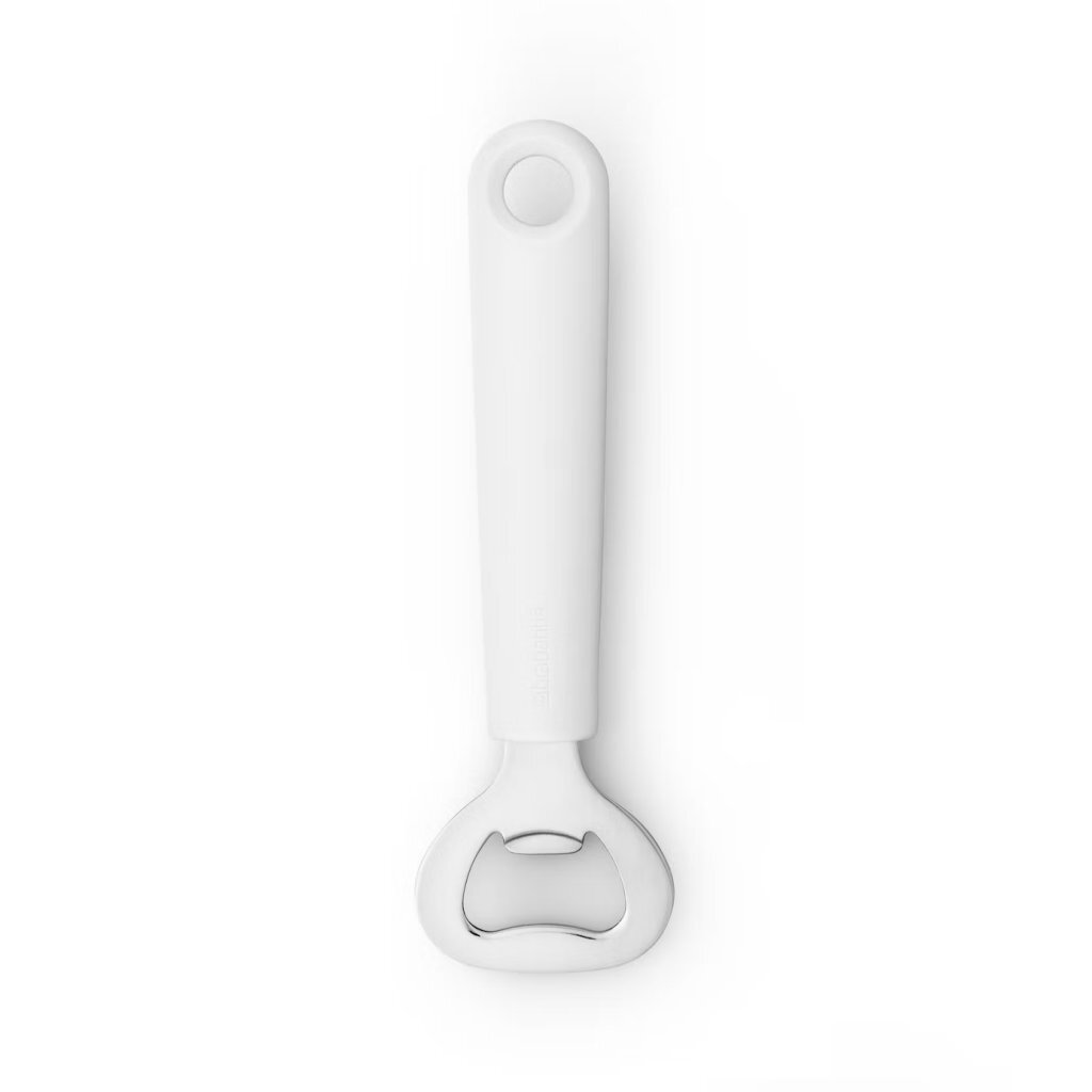 Brabantia Brabantia sabrosa+ abridor de botellas de acero inoxidable blanco