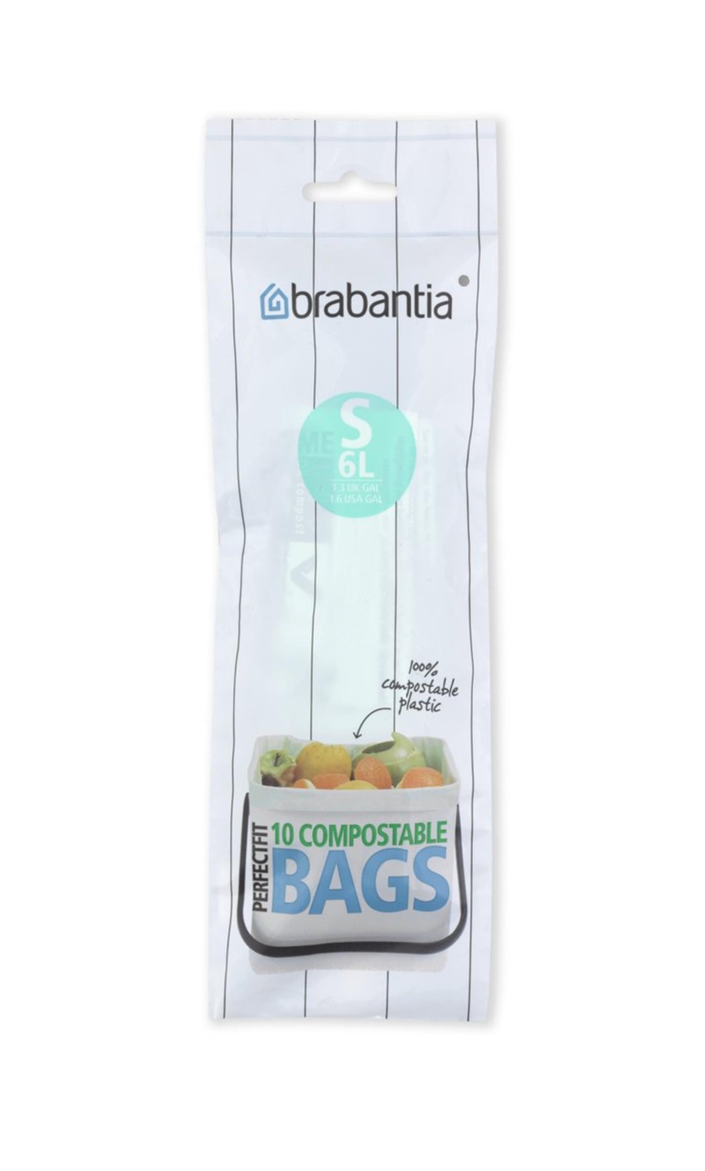 Brabantia Brabantia Perfectfit Composteer Composteer Borse S 6L 10 pezzi