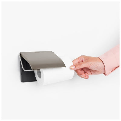 Brabantia titular de rollo de inodoro Renovar platino