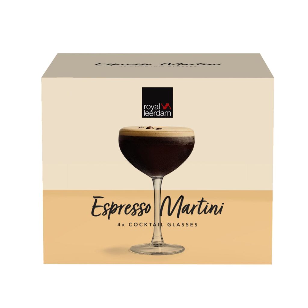 Royal Leerdam Leerdam Espresso Martini Glass Set 4