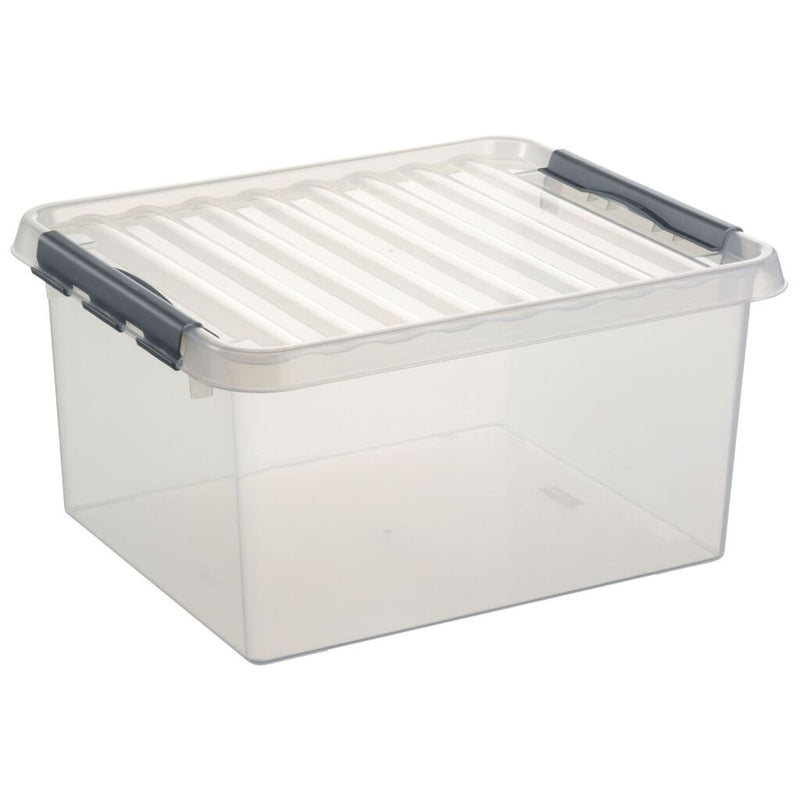 Sunware Q-Line Storage box 36L Transparent