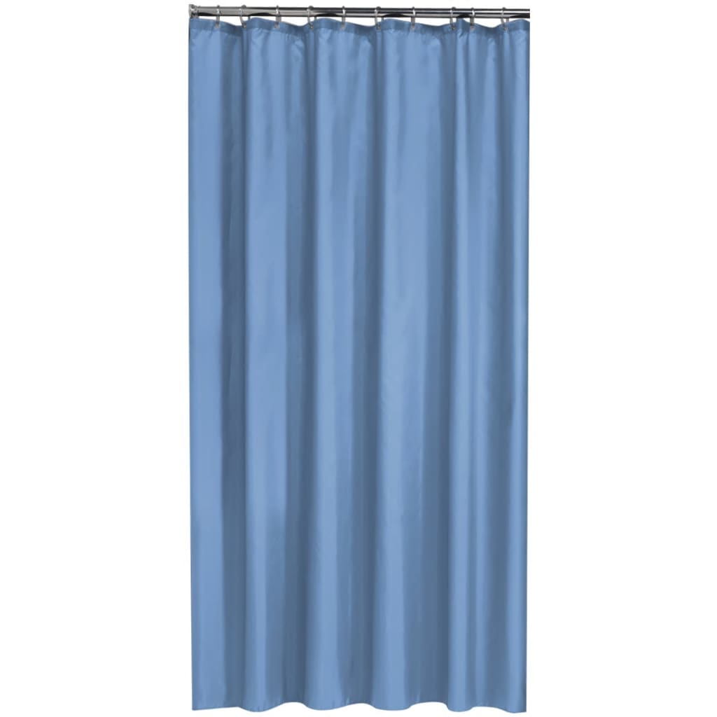 Cortina de ducha de piel de sello Granada 180 cm azul 217001321