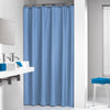 Cortina de ducha de piel de sello Granada 180 cm azul 217001321