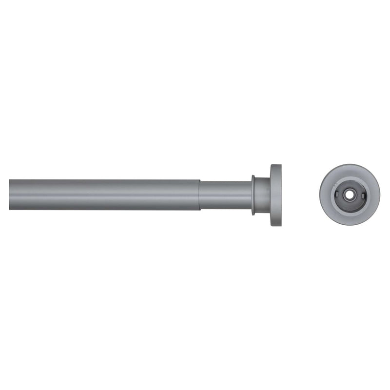 Cocchetto di pelle di pelle di pelle di cucina a tenda per doccia telescopica telescopica da 130 cm grigio