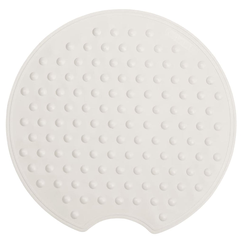Sealskin mat anti-slip rotondo 55 cm wit