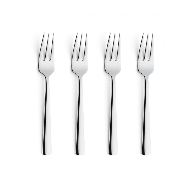 Amefa Amefa Cakes Forks Moderno 4 pezzi