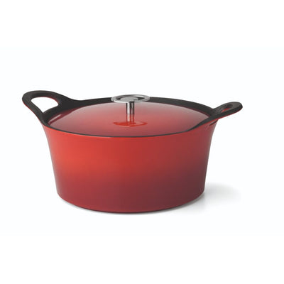 Cuisinox Cuisinox Vulcan Ghish Iron Frigry padella 24 cm di rosso