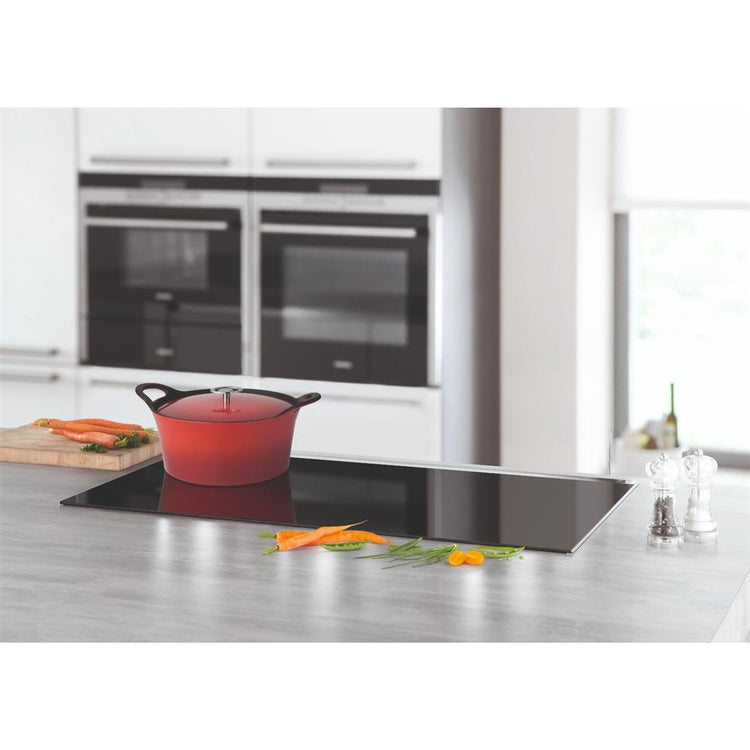 Cuisinox volcan gietijzeren braadpan 24 cm rood