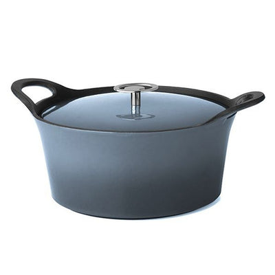 Cuisinox Cuisinox Vulcan Casher frittura in ghisa 24 cm 3,4 litri denim smaltato