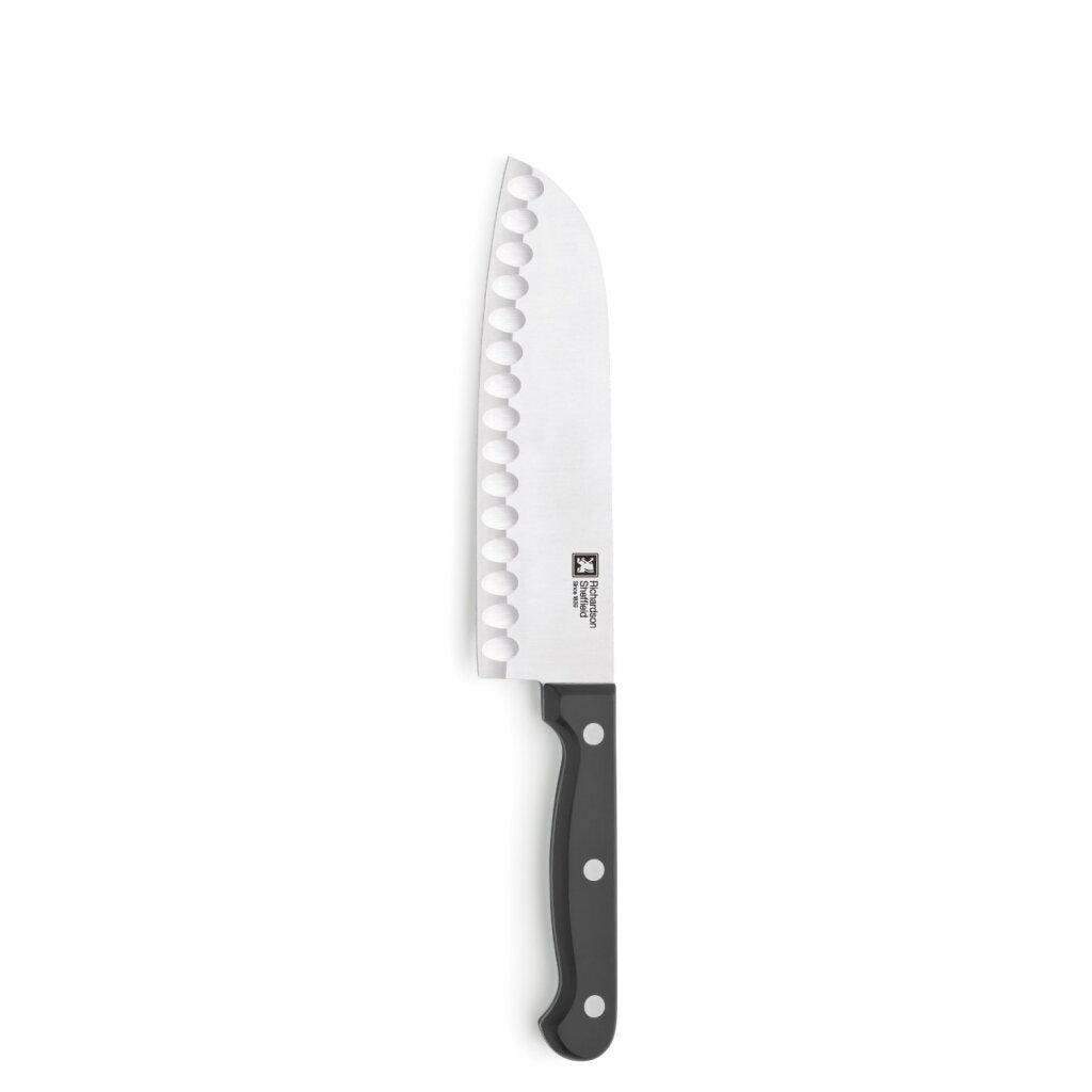 Richardson Sheffield Richardson Sheffield Artisan Santokumes 17.5 cm de acero inoxidable negro