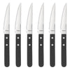 AMEFA AMEFA Pizza Steak Knife Set de 6 piezas de 6 piezas