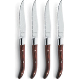 Amefa royal steak steakmessen 4 stuks maroon brown - afbeelding 2