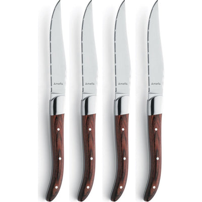 Cuchillos de carne amefa 4 piezas