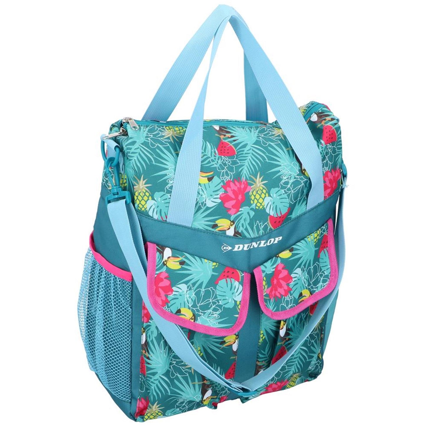 Backpack per sacca per biciclette Dunlop 2in1 20litri Contenuto Tropical Stampa