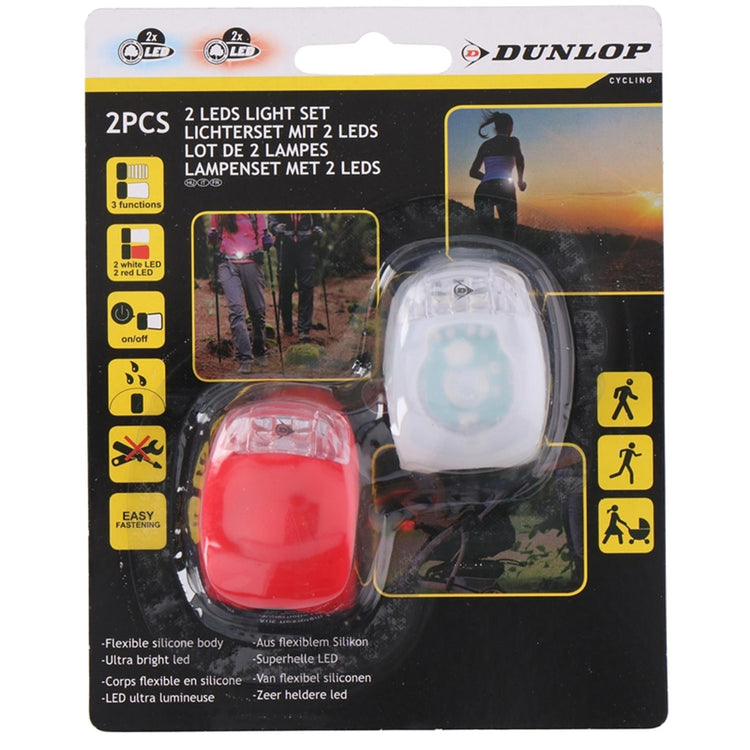Bicycle light set LED, 2st.
