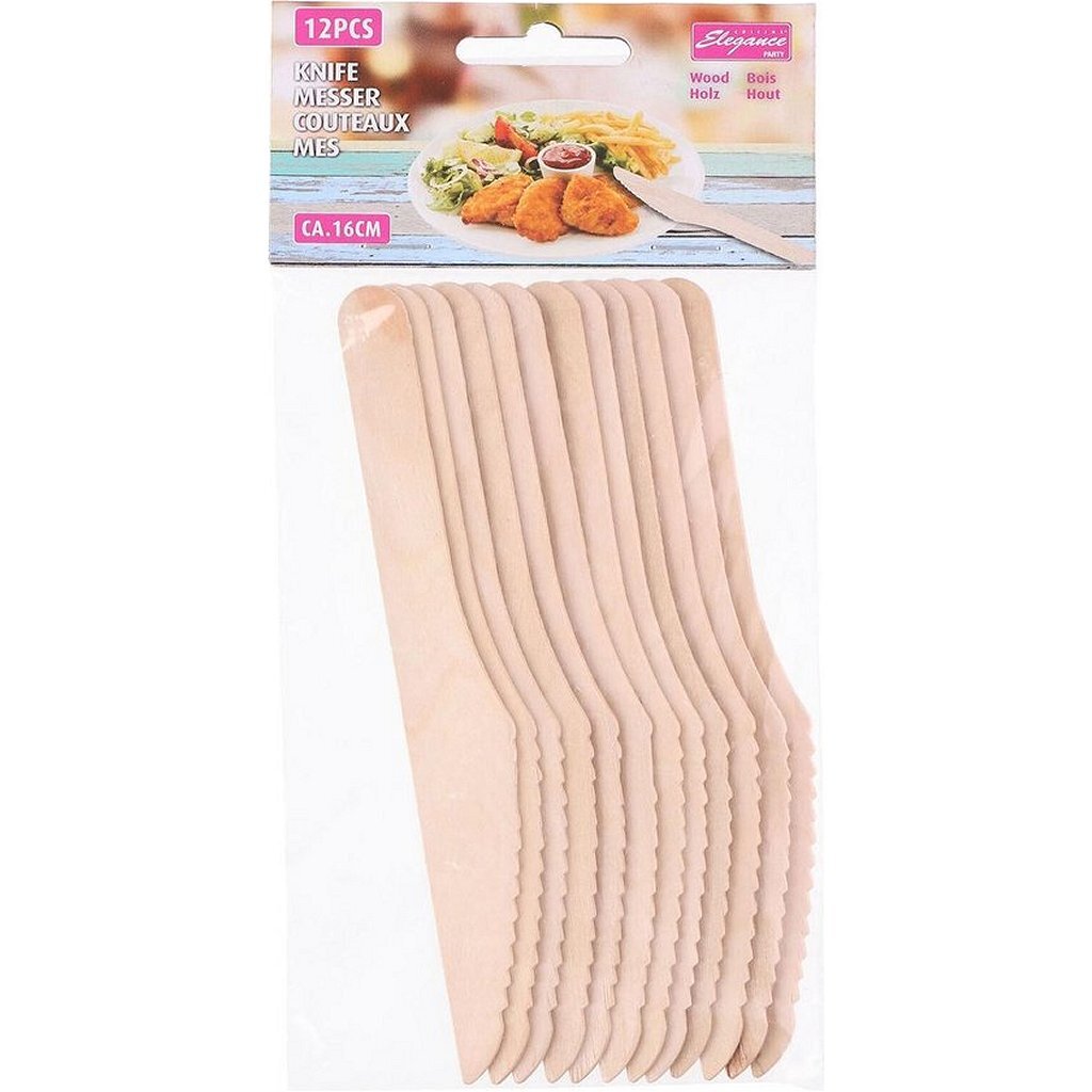 Cucina eleganza cucina eleganza coltelli in legno16 cm 12 pezzi