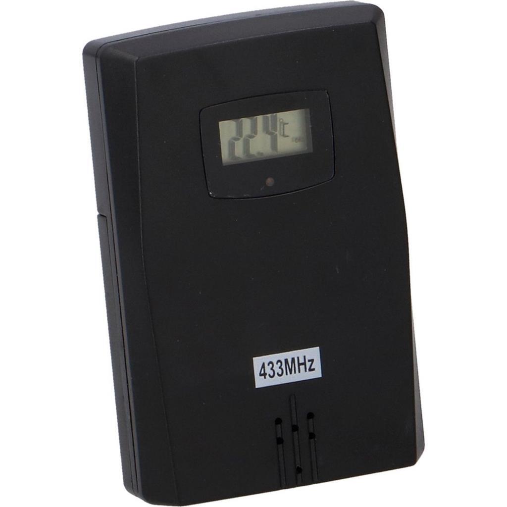 Grundig Grundig Weather Station all'interno e all'esterno nero
