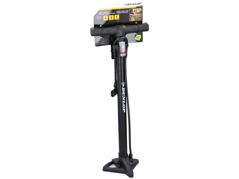 Bomba de bicicleta dunlop negra