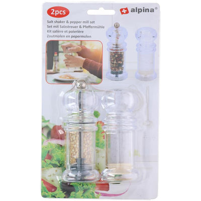 Alpina zout-en pepermolen set 2-delig
