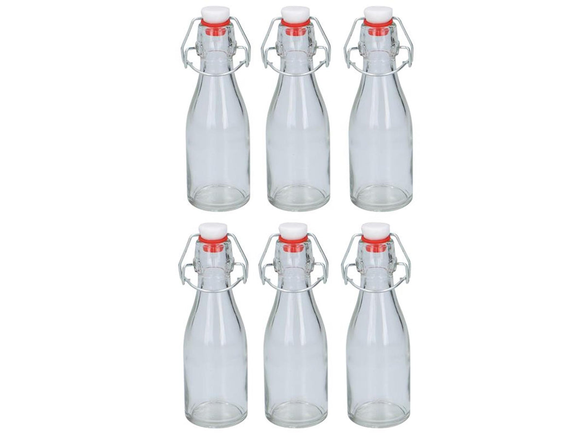 Lifetime cooking beugelfles pak a 6 stuks 150ml ø5x17,5cm